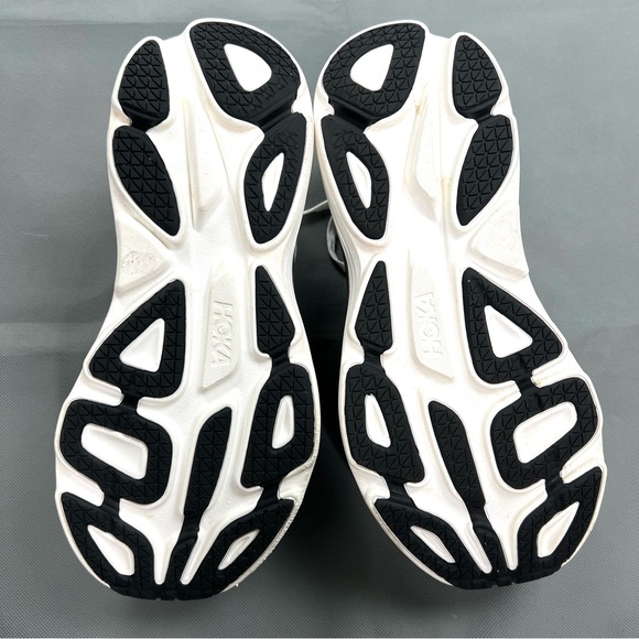 Hoka One One Bondi 8 White/Black Men’s 12.5 Great Condition! Running Shoes - Picture 10 of 15